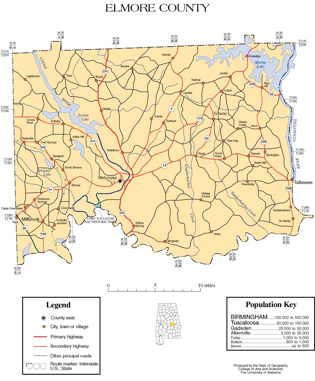 Elmore County Plat Map Maps Of Elmore County