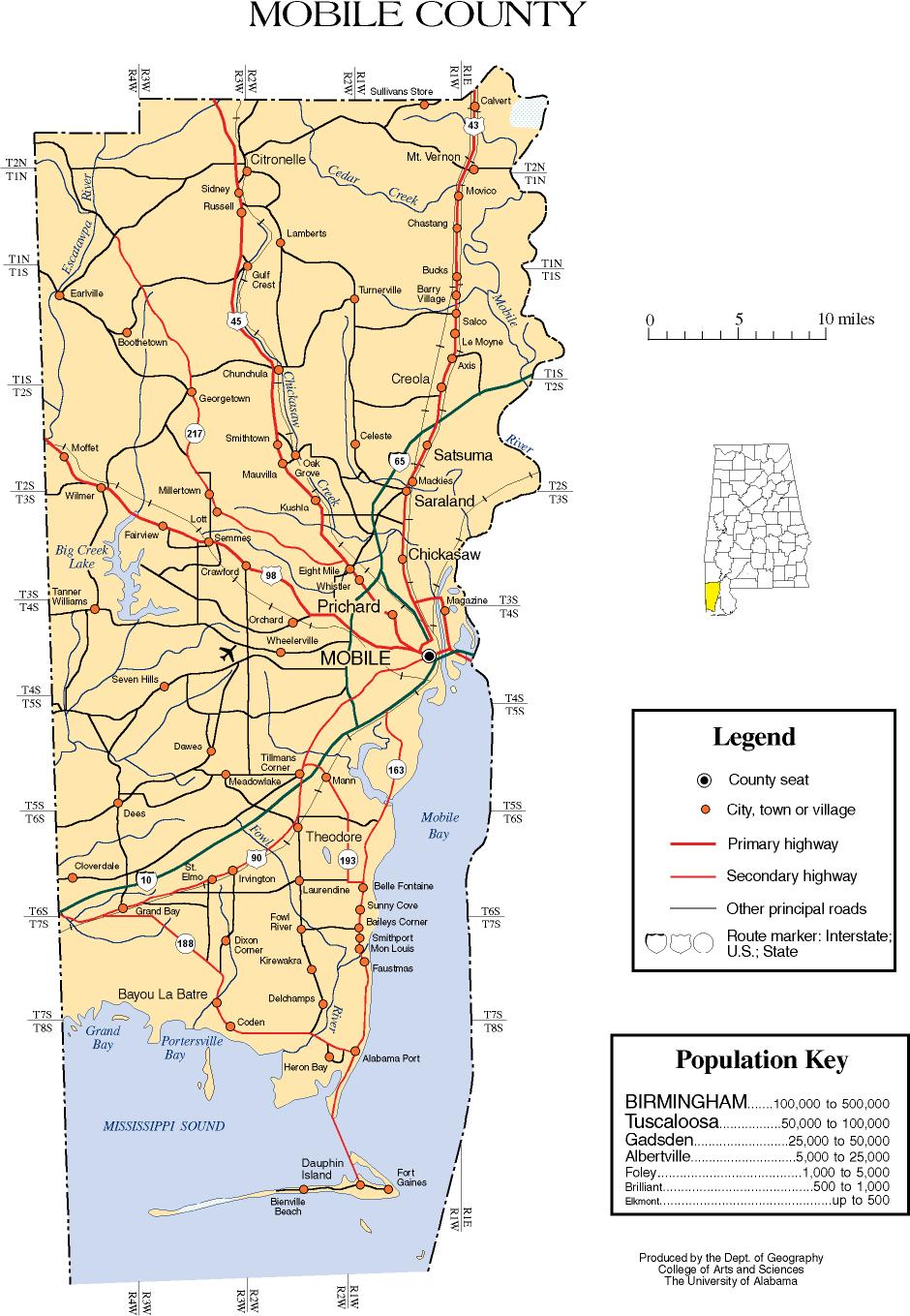 Cities In Alabama Near Mobile