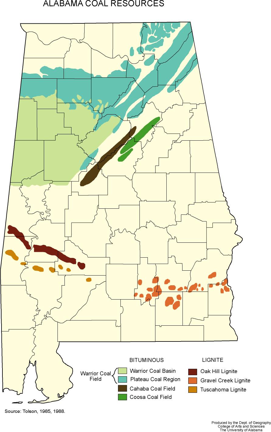 What are Alabama's natural resources?