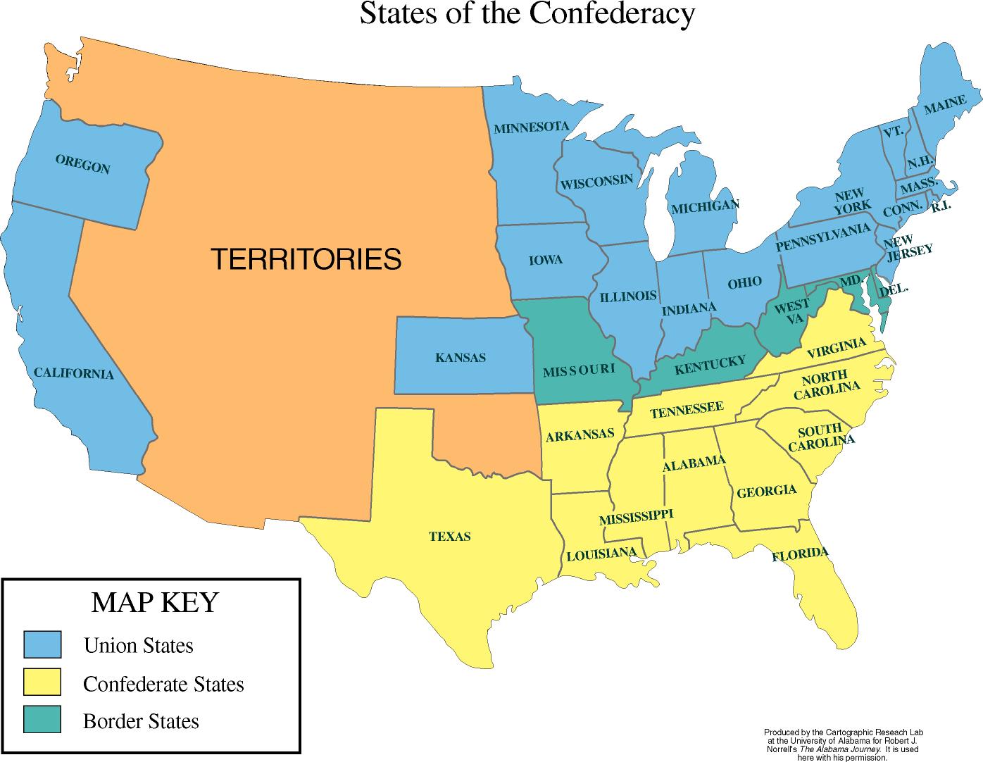 map of the us during civil war History Maps map of the us during civil war