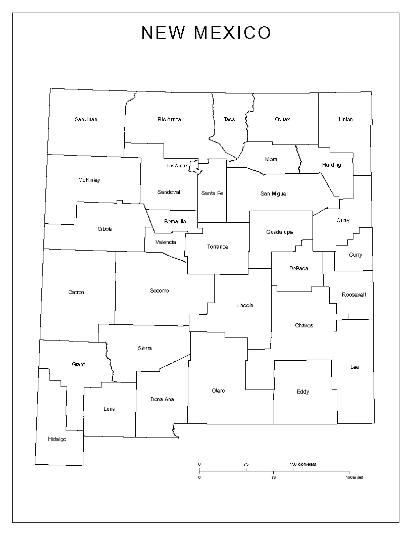 Maps Of New Mexico