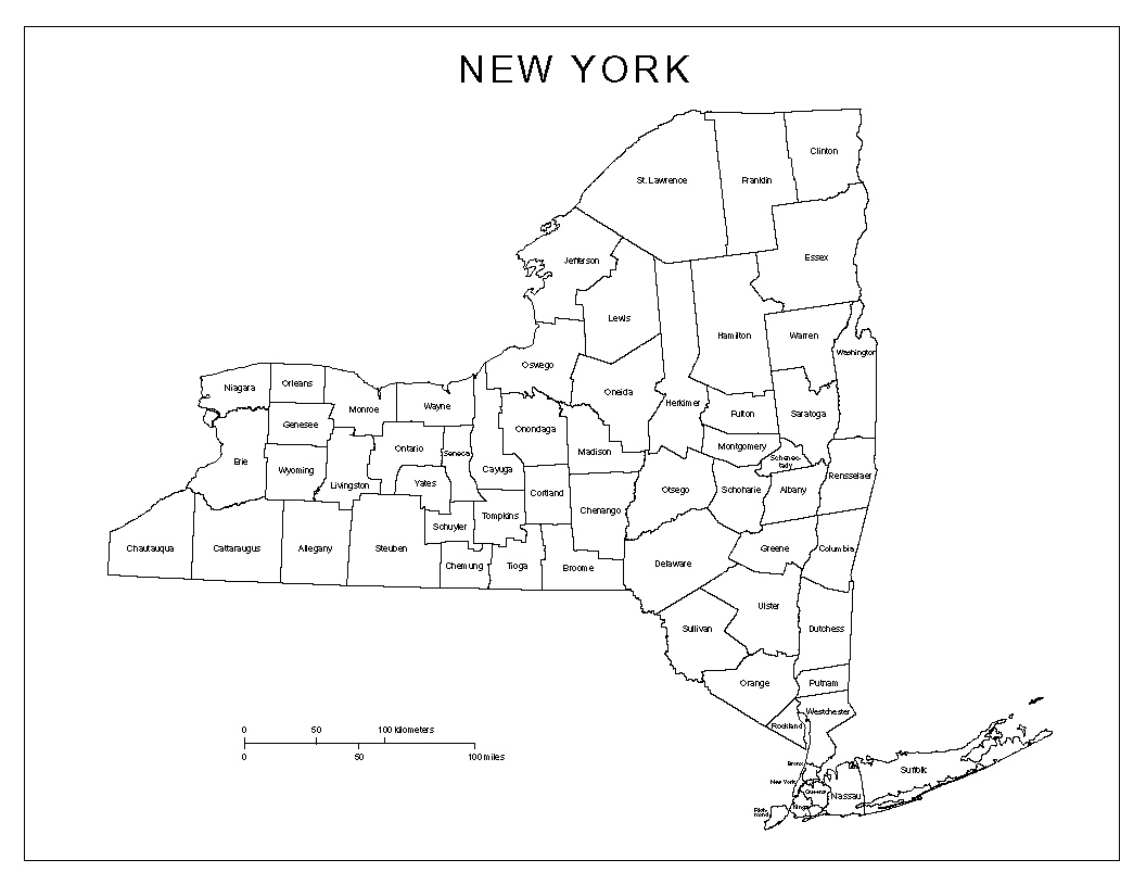 Maps of New York