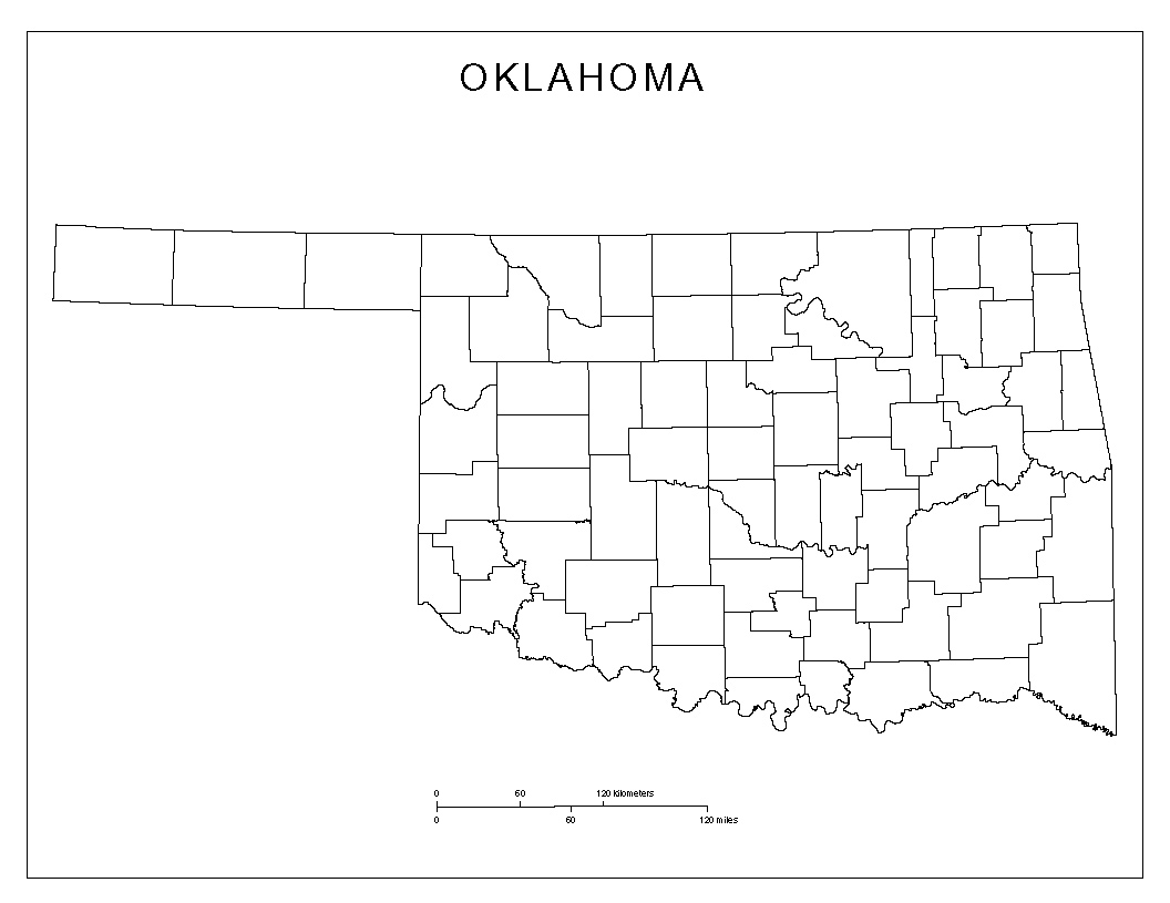 oklahoma map with county lines Maps Of Oklahoma oklahoma map with county lines