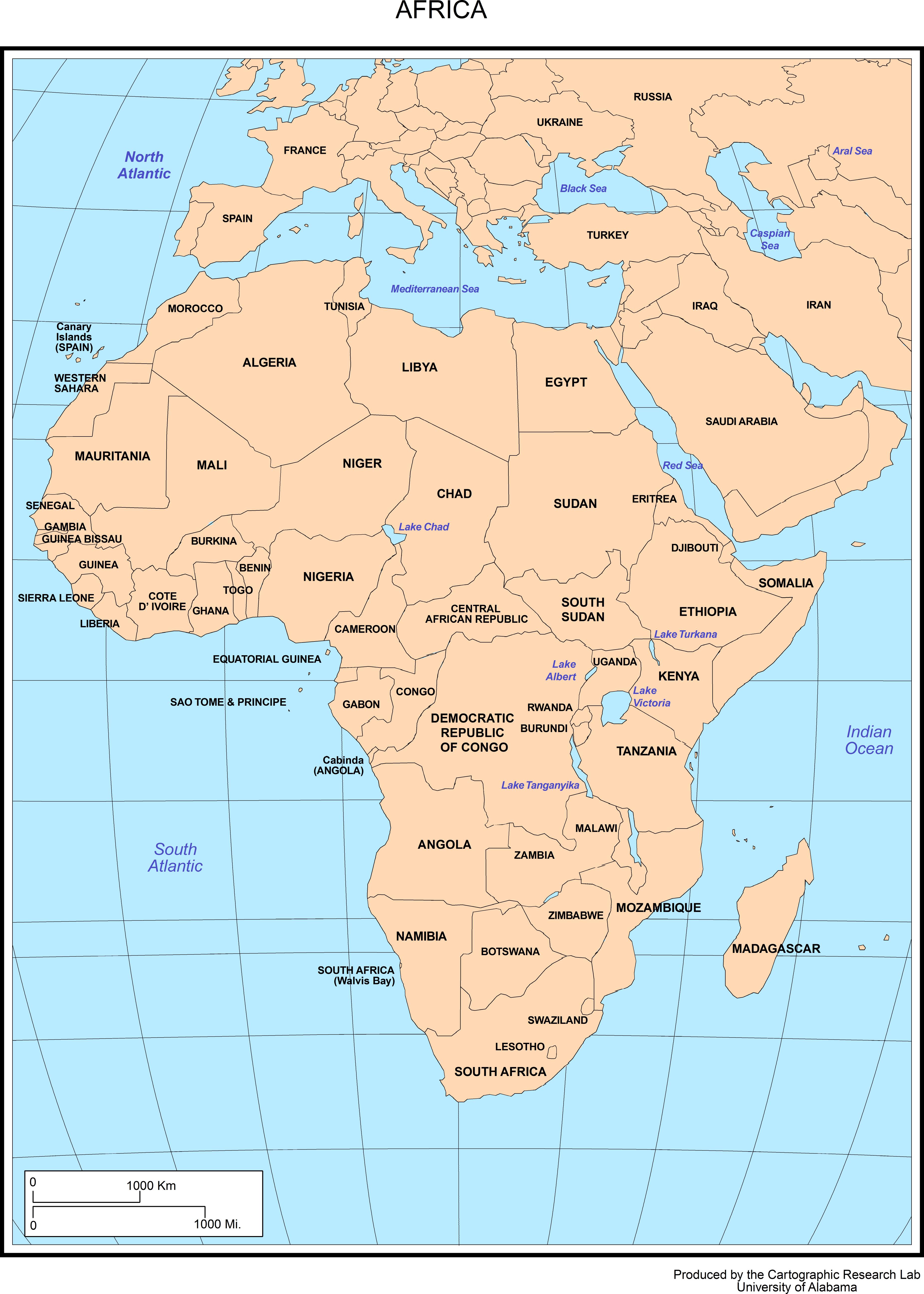 labeled africa countries and capitals map Maps Of Africa labeled africa countries and capitals map