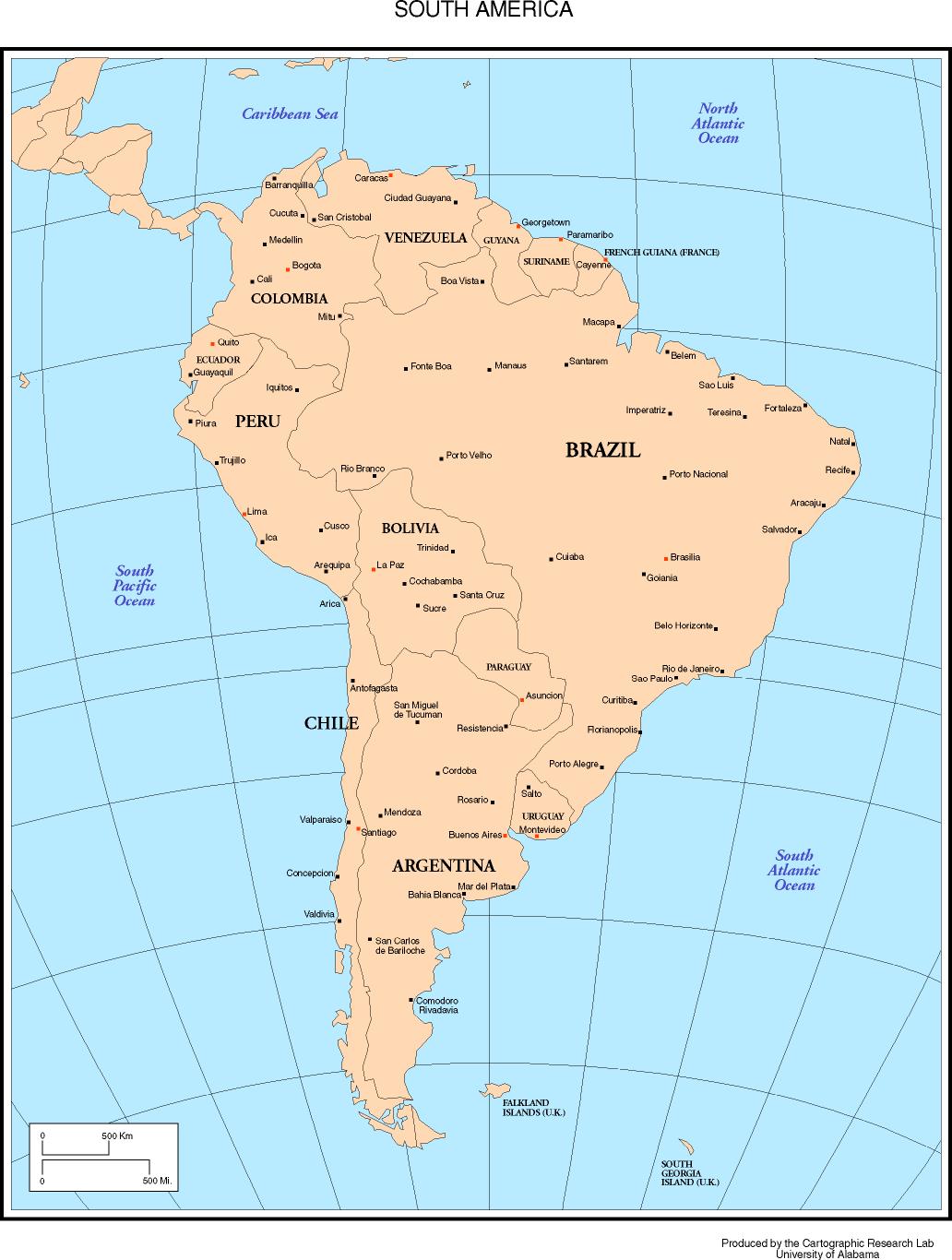 Maps Of The Americas