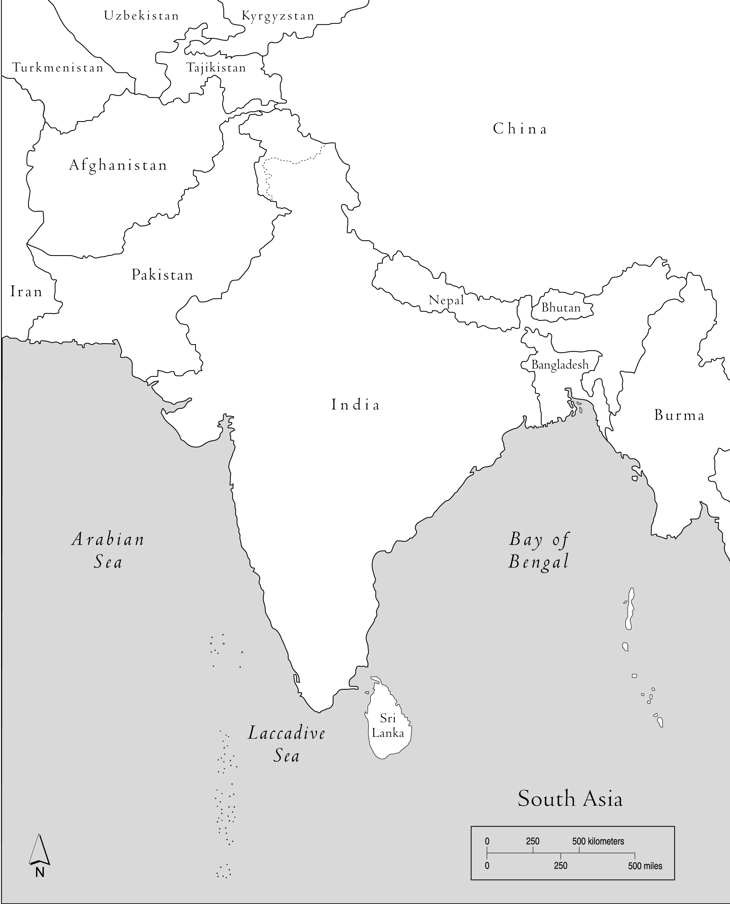 South Asia Map Drawing Maps Of Asia, Page 2