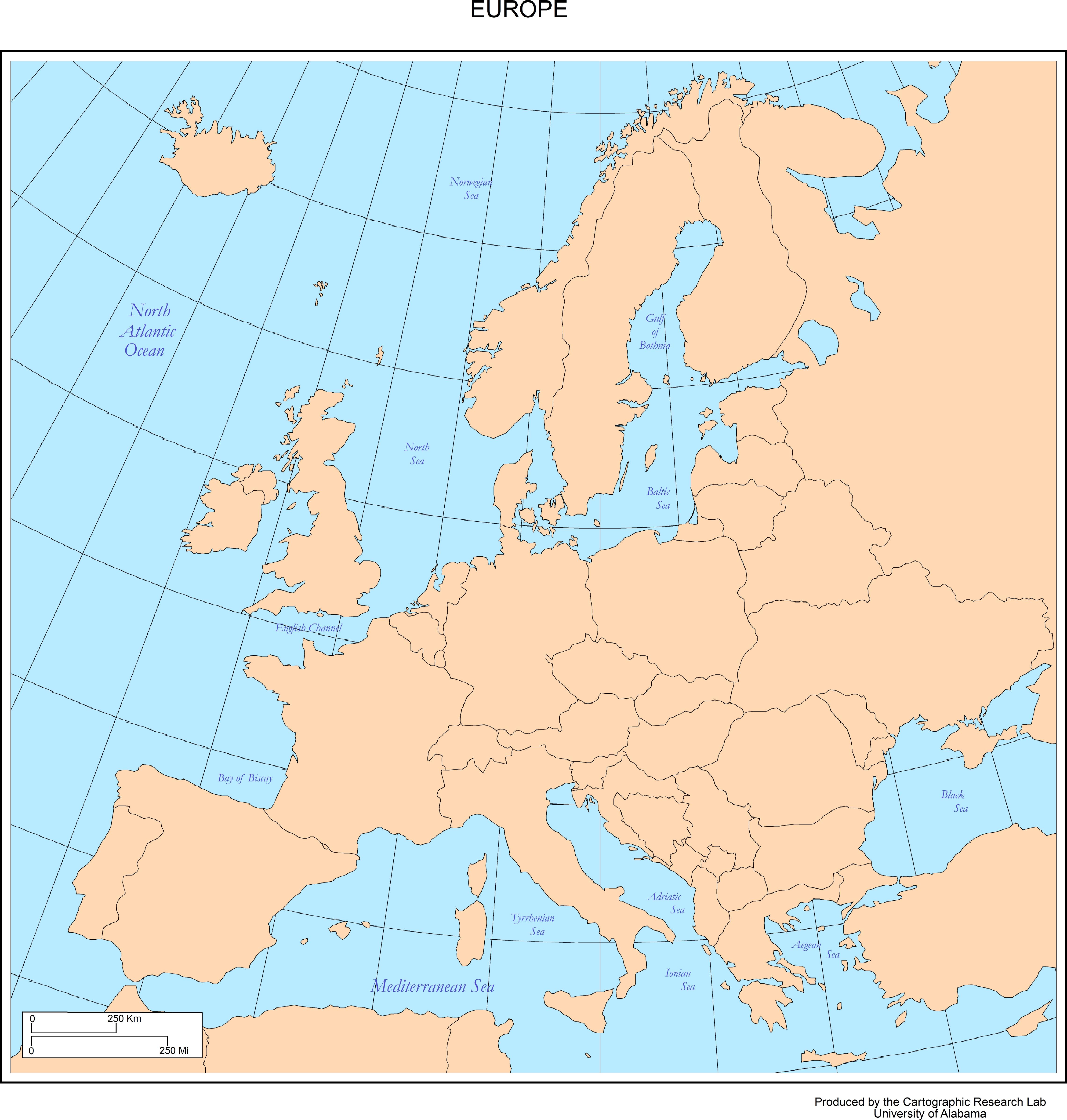 Maps of Europe