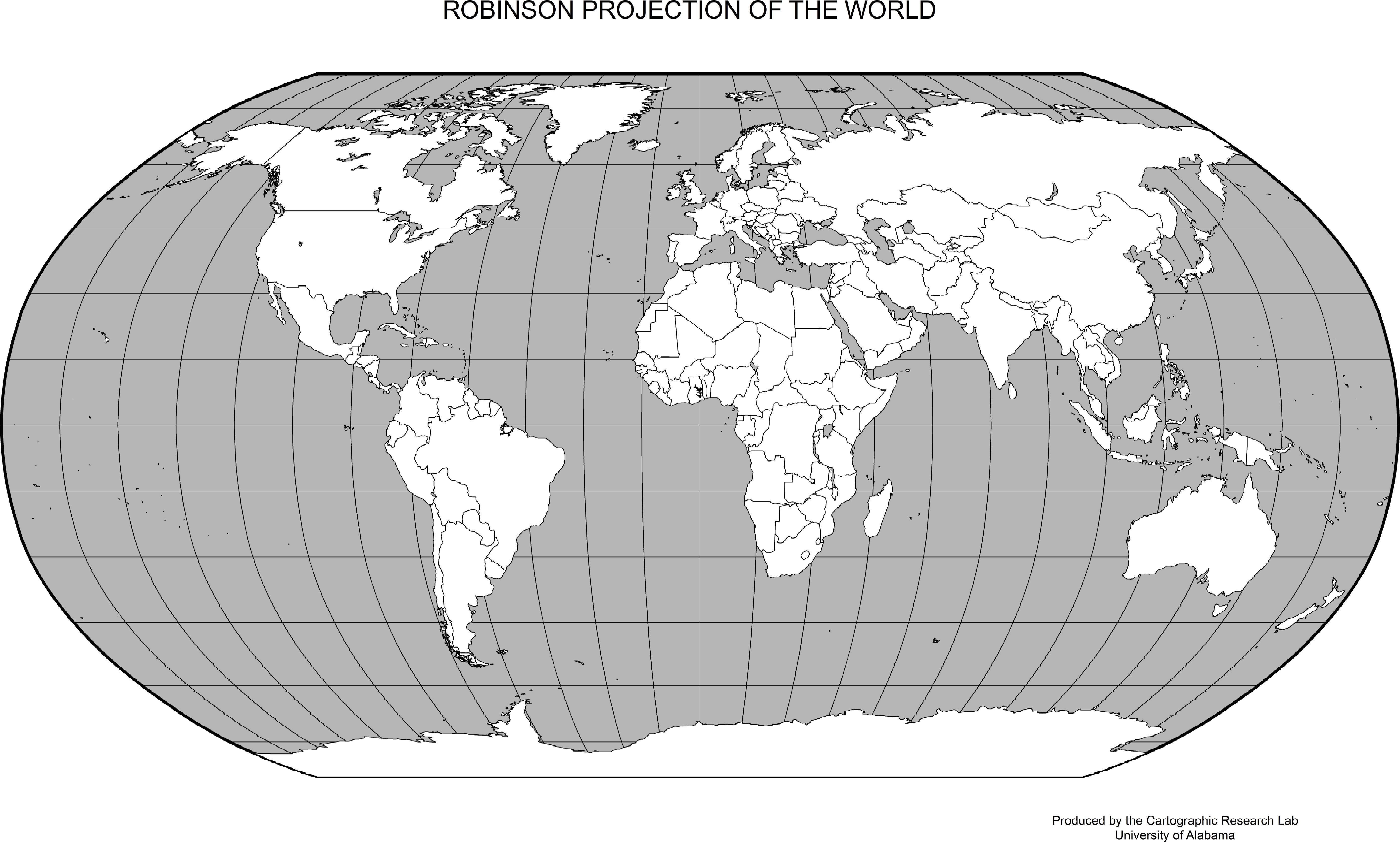 World+map+black+and+white