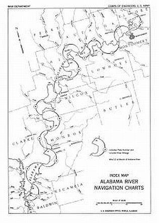 Alabama River Charts