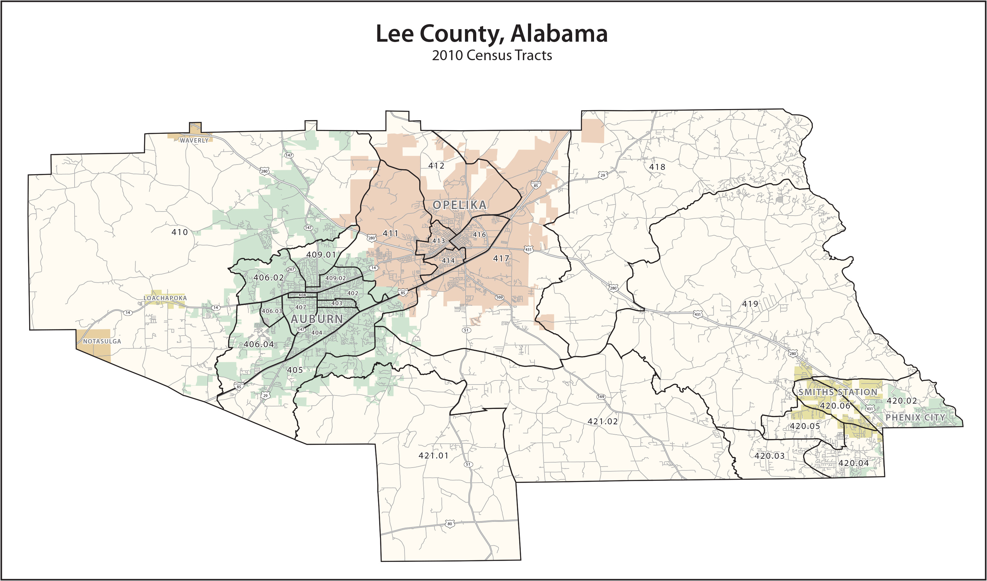 Maps of Lee County