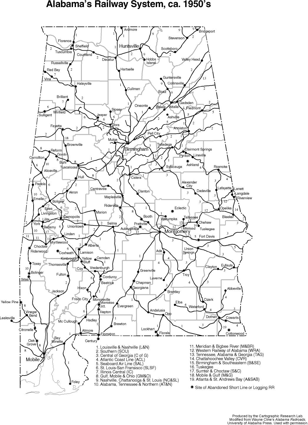 Alabama Railroads - Encyclopedia of Alabama