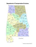 Alabama Maps - Transportation