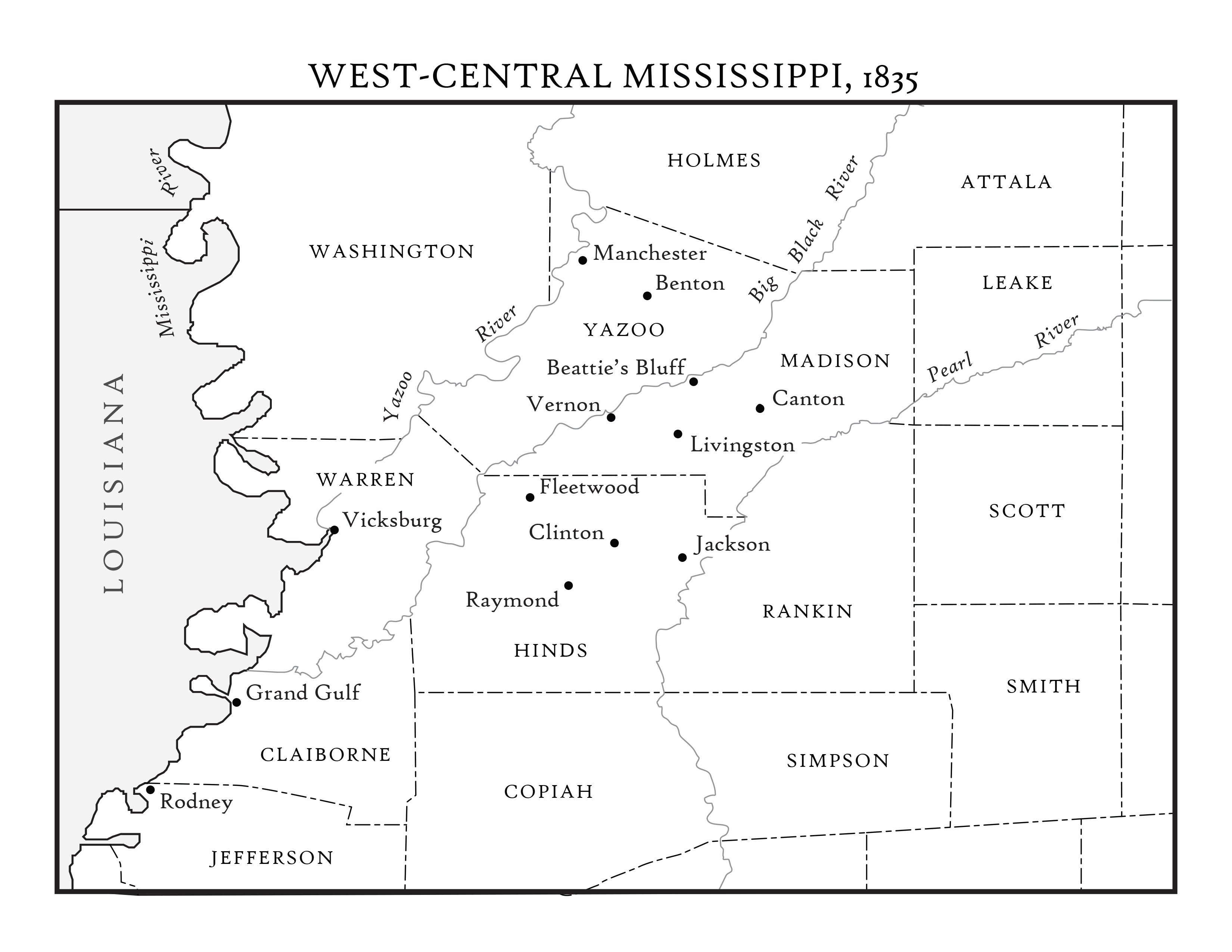 Maps of Mississippi