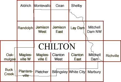 Historical Maps of Alabama - Topographic Quadrangles